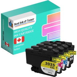 INK HOUSE Best Ink Compatible Brother Lc3035 Ink Cartridge Combo (Bk/c/m/y)
