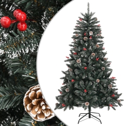 VIDAXL Artificial Christmas Tree With Stand 120 Cm Pvc In Green
