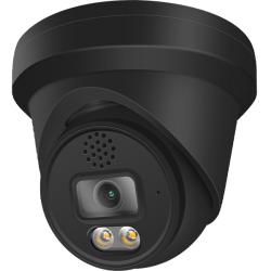 RAFEESYSTEM Rs-W746Adb97Ka-B 6Mp Smart Dual Light Colorvu Turret Security Ip Camera Night Color Two Way Audio Poe Sd Slot - In Black