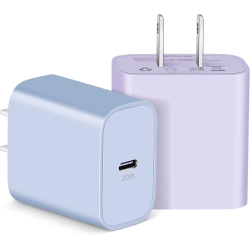 GENERIC USB C Wall Charger, 2Pack 20W Fast USB C Charger Block Power Adapter Type C Charging Brick Cube for Iphone