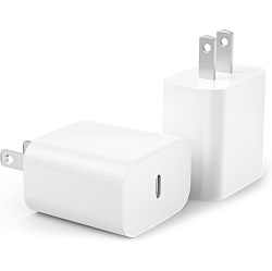 GENERIC USB C Charger, 2Pack 20W Fast Charger Block, Pd USB C Iphone Charger Adapter 20W Charger Cube for Iphone 14/13/13