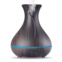 MKL INNOVATIONS ® Essential Oil Diffuser, 400Ml Wood Grain Aromatherapy Diffuser