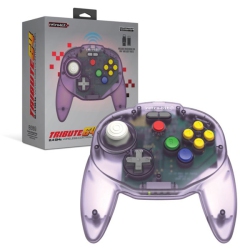 RETRO-BIT Atomic V2 Tribute 64 N64/nswitch/USB Wireless Controller In Purple