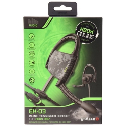 GIOTECK Xbox 360 Ex-03 Inline Messenger Wired Headset []