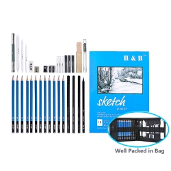 33 Pieces Professional Art Drawing Sketch Kit, Drawing Sketch Pencil