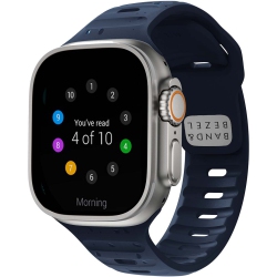 BAND & BEZEL Sporty Apple Watch Band - Premium Fkm Apple Watch Bands, Iwatch Bands - Apple Watch Strap for All Sizes Watch Series 9 Ultra 8 7 6 5 4