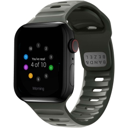 BAND & BEZEL Sporty Apple Watch Band - Premium Fkm Apple Watch Bands, Iwatch Bands - Apple Watch Strap for All Sizes Watch Series 9 Ultra 8 7 6 5 4