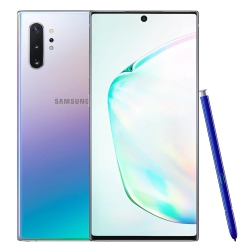 SAMSUNG Refurbished (Good) Galaxy Note 10+ Plus 256GB Smartphone - Aura Glow - Unlocked