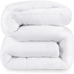 UTOPIA Bedding All Season Comforter - Ultra Soft Down Alternative Comforter - Plush Siliconized Fiberfill Duvet Insert - Box Stitched