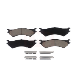 CMX Rear Ceramic Disc Brake Pads -D802 for Ford E-350 Super Duty E-250 Econoline F-150 Heritage Club