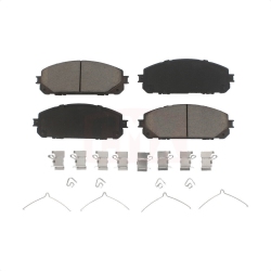 CMX Front Ceramic Disc Brake Pads -D1843 for 2014-2023 Jeep Cherokee With Dual Piston Caliper