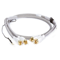 ULTRALINK Uap2M Caliber Audio Shielded Turntable Cable-Rca Stereo Pair