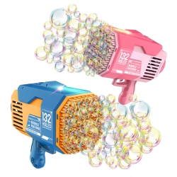 TRADEOPIA Handheld Bubble Maker With 132 Holes (Assorted Colours, Styles May Vary)