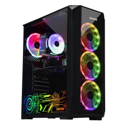 AQVIN Gaming PC -Zforce Tower Desktop Computer - RGB (Intel Core I5 Up to 4.00 Ghz/ 2Tb SSD (Fast Boot)/ 32GB Ddr4 Ram/ Geforce Rtx 3060 12GB/