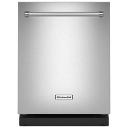 KitchenAid 24" 39dB Built-In Dishwasher w/ Stainless Steel Tub & Third Rack (KDTF924PPA) - Panel Ready