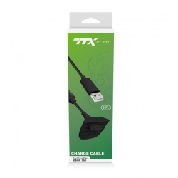 TTX TECH Xbox 360 Controller Charge Cable [] In Black