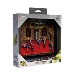 PIXEL FRAMES (INNEX) Double Dragon Nes 9"x9" Pixel Frame 3D Pixel Box Art