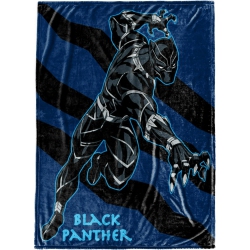 BLACK PANTHER Panther Claws Out (46 X 60) Inch Throw Blanket for Kids