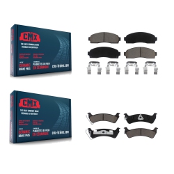 CMX Front Rear Ceramic Brake Pads Kit for Ford Explorer Sport Trac Kcx-100377