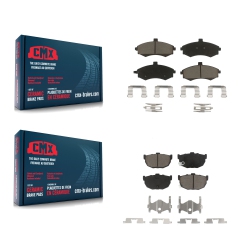 CMX Front Rear Ceramic Brake Pads Kit for Hyundai Elantra Disc Rear Brakes Kcx-100190