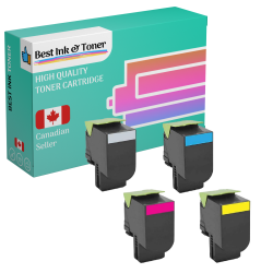 INKHOUSE Bestink Compatible for HP 504X/504A Ce250X/ce251/ce252/ce253 Toner Cartridge Combo (Bk/c/m/y) for Use In Color Laserjet Cm3530, Cp3525