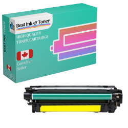 INKHOUSE Bestink Compatible HP 124A Q6002A Toner Cartridge for Use In Color Laserjet 1600, 2600, 2605, Cm1015, Cm1017 In Yellow