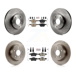 TRANSIT AUTO Front Rear Ceramic Pads And Disc Brake Rotors Kit for Ford C-Max K8A-102134