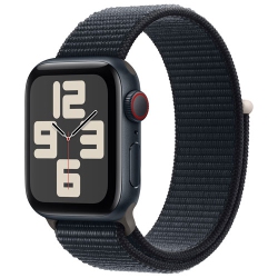 APPLE Refurbished (Excellent) - Watch Se (Gps + Cellular) 44MM Midnight Aluminum Case With Midnight Sport Loop In Multicolor