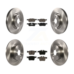 CMX Front Rear Disc Brake Rotors And Ceramic Pads Kit for Land Rover Range Evoque K8C-100827