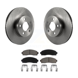 CMX Front Disc Brake Rotors & Ceramic Pad Kit for Ford Ranger Mazda B4000 Explorer Sport Trac K8C-100378