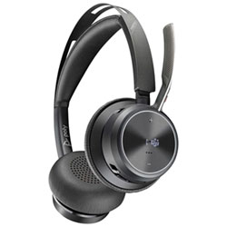 HP Poly Voyager Focus 2 Wireless Headset - Black