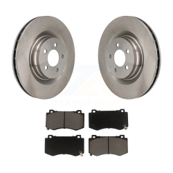 CMX Front Disc Brake Rotor & Ceramic Pad Kit for Dodge Charger Chrysler 300 Challenger Magnum K8C-100069