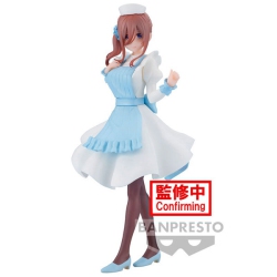 BANPRESTO JAPAN Quintessential Quintuplets Movie Kyunties Miku Nakano Nurse Ver. 7" Figure