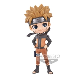 BANPRESTO - Naruto Shippuden Q Posket-Uzumaki Naruto - (Version B) Statue [Collectables]