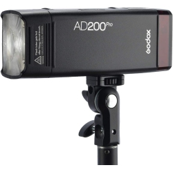 GODOX Refurbished (Good) - Ad200 Pro Version, 200Ws 2.4G Flash Strobe, 1/8000 Hss, 500 Full Power Flashes