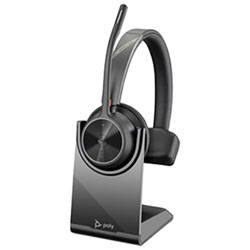 HP Poly Voyager 4310-M On-Ear Bluetooth Headset - Black