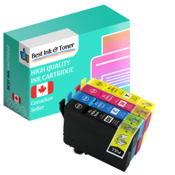 INKHOUSE Bestink Compatible for Epson T200Xl Compatible Inkjet Cartridge High Yield Combo(Bk, C, M, Y)