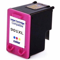 INKHOUSE Bestink Compatible for HP 901Xl Cc656An Colors High Yield Ink Cartridge for Use In Officejet 4500, G510, J4524, J4525, J4540, J4680
