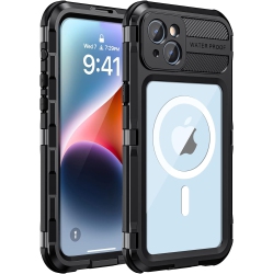 GENERIC for Iphone 14 Waterproof Case Magsafe, Ip68 Waterproof, Dustproof, Shockproof Military Heavy Duty Full Body