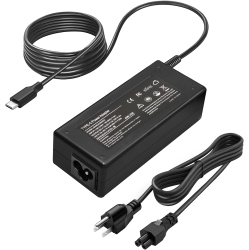 GENERIC USB C Laptop Charger 45W Compatible With HP Lenovo Acer Samsung Dell Asus Chromebook USB-C Series 45 Watt Type-C Ac