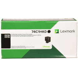 LEXMARK 365 Days Warranty 74C1Hk0, High Yield Black, Original Toner (74C1Hk0. For: Cs720, Cs725 . By Azurix-Deals Canada Extra Savings