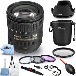 NIKON Af-S Dx Nikkor 16-85MM F/3.5-5.6G Ed Vr Lens 2178 - Filter Kit Bundle
