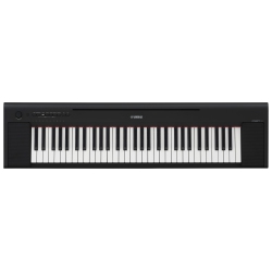YAMAHA Np-15 Piaggero 61-Key Digital Piano W/adaptor - In Black