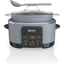 NINJA Mc1001C Foodi Possiblecooker Pro 8.5 Quart Multi-Cooker, \w 8-In-1 Slow Cooker, Dutch Oven, Steamer & More, Glass Lid & Integrated Spoon