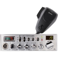 COBRA 29 Ltd Professional Cb Radio - Easy to Operate Emergency Radio, Instant Channel 9, 4-Watt Output, Full 40 Channels, Adjustable Receiver And