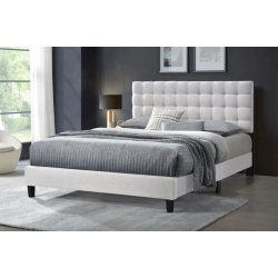 QUEENSONS Washington Bed (Queen) (Fabric Beige)
