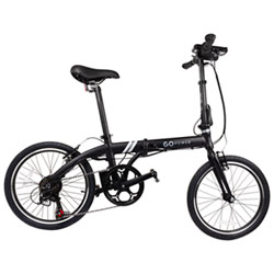 GoPowerBike GoAir Foldable Compact Electric City Bike (300W Motor /Up to 24km Battery Range /25km/h Top Speed)