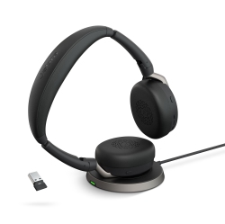JABRA Evolve2 65 Flex - USB-A Ms Stereo (Wireless Charging)