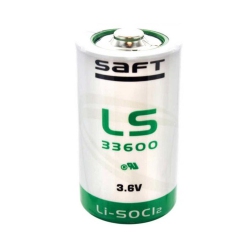 SAFT Ls33600 3.6 Volt D 17000 Mah Lithium Batteries (Box Of 12)