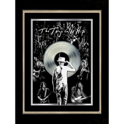 Frameworth The Tragically Hip: Gord Salute with Platinum LP Framed Canvas (26x34")